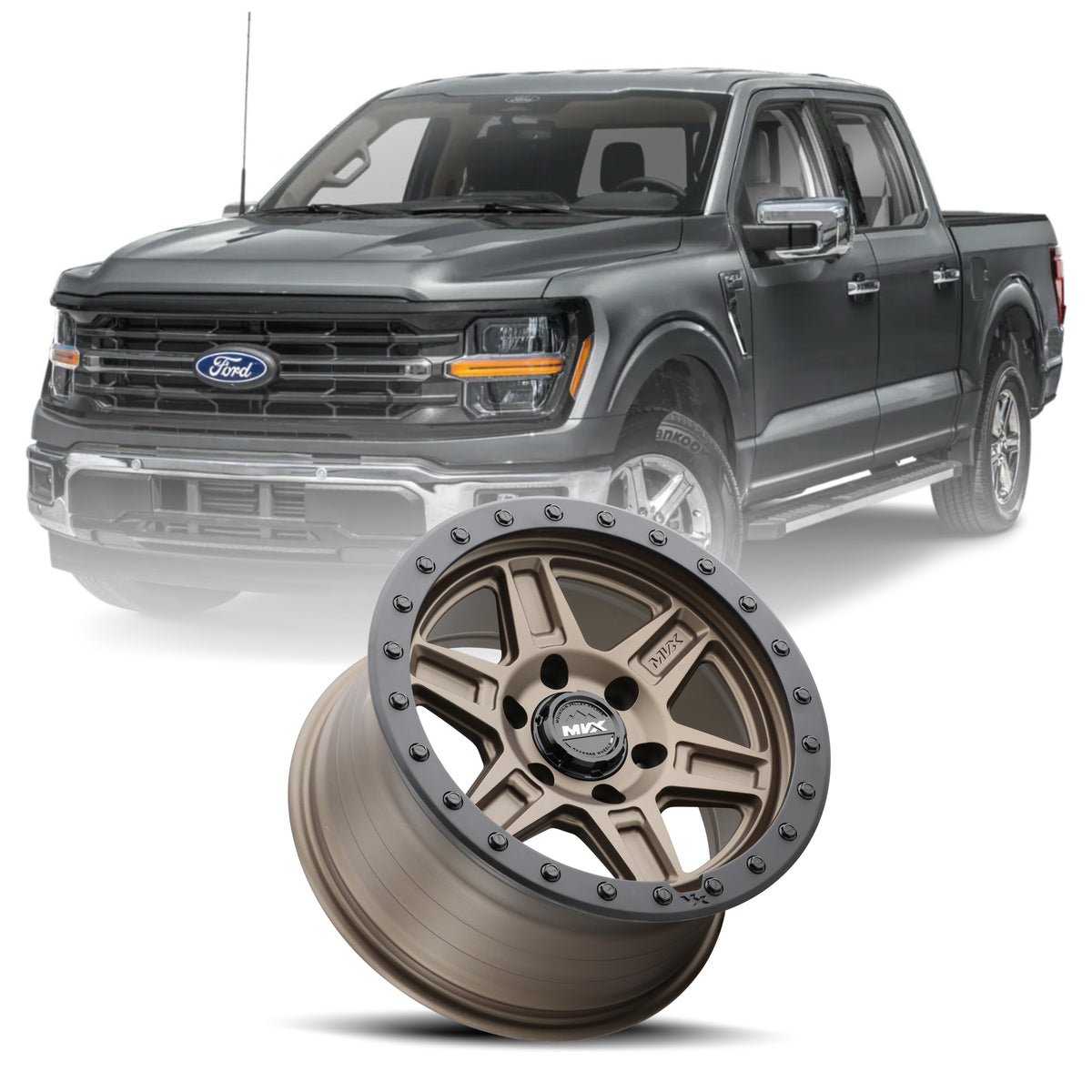 1996-2025 Ford F-150 VX61 Terra Bronze Set – mvxoffroad
