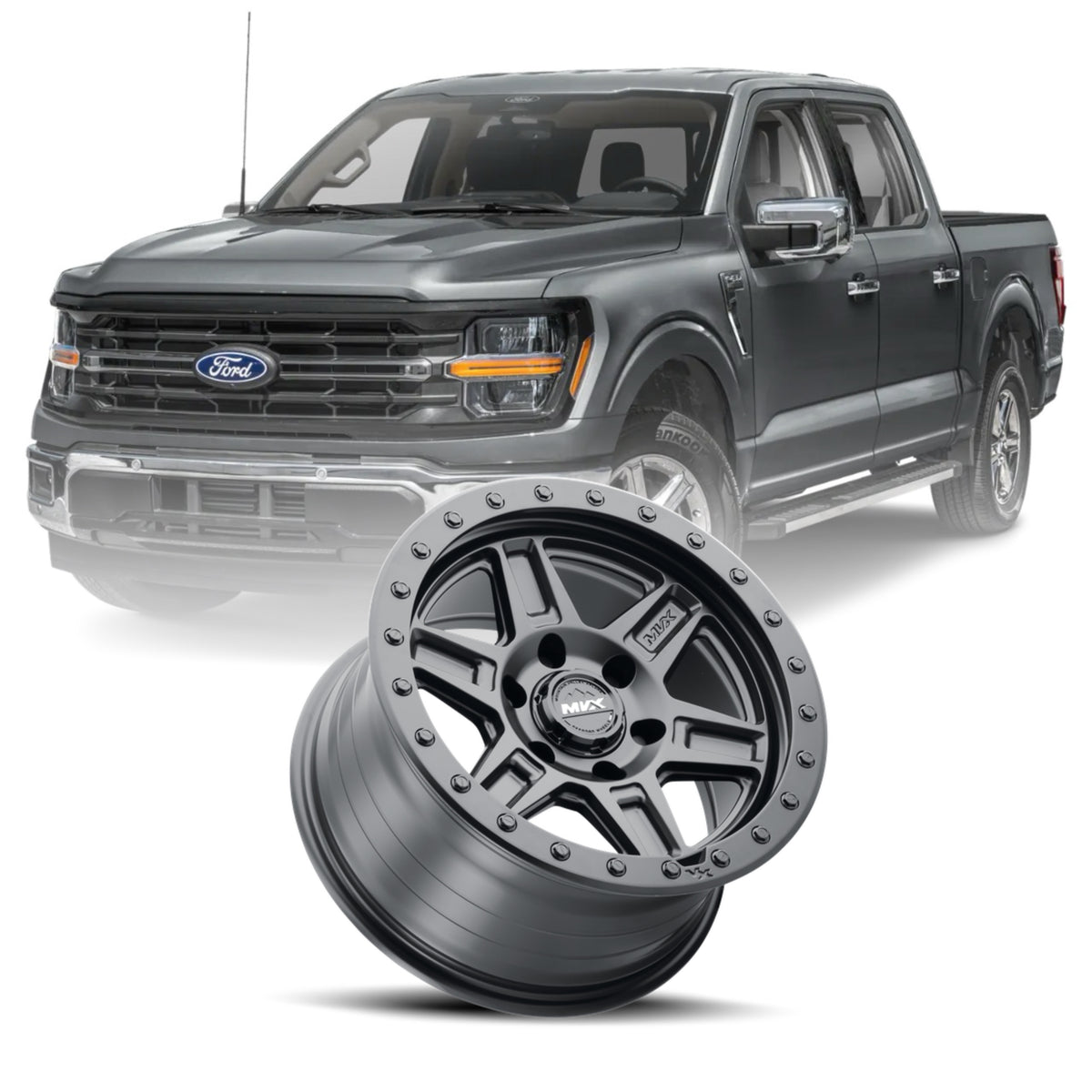1996-2025 Ford F-150 VX61 Graphite Set – mvxoffroad